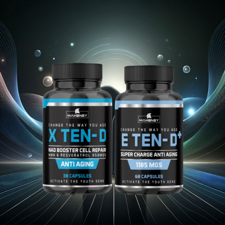 X Ten-D anti-aging, X Ten-D+ vitality booster, NMN supplements, TMG health benefits, cellular energy boost, anti-aging secrets, activate sirtuins, DNA repair supplements, heart health supplements, cardiovascular support, lower homocysteine levels, improved metabolism, regulate blood sugar, insulin sensitivity supplements, neuroprotective NMN, cognitive function support, exercise performance enhancement, muscle function boost, stress management supplements, serotonin production, dopamine boost, vitality and energy enhancement